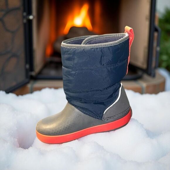 Little Kids The Crocs Lodgepoint Snow Boot Size C 12 - Picture 1 of 6